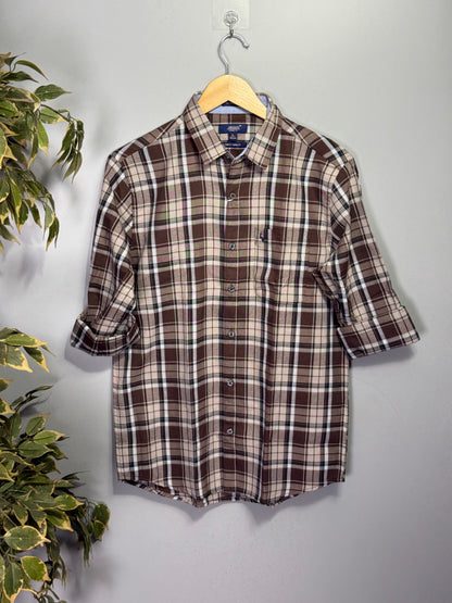 Men's Checked Full Sleeve Shirt