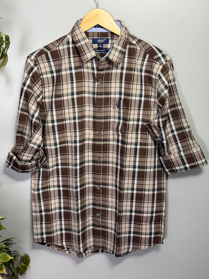 Men's Checked Full Sleeve Shirt