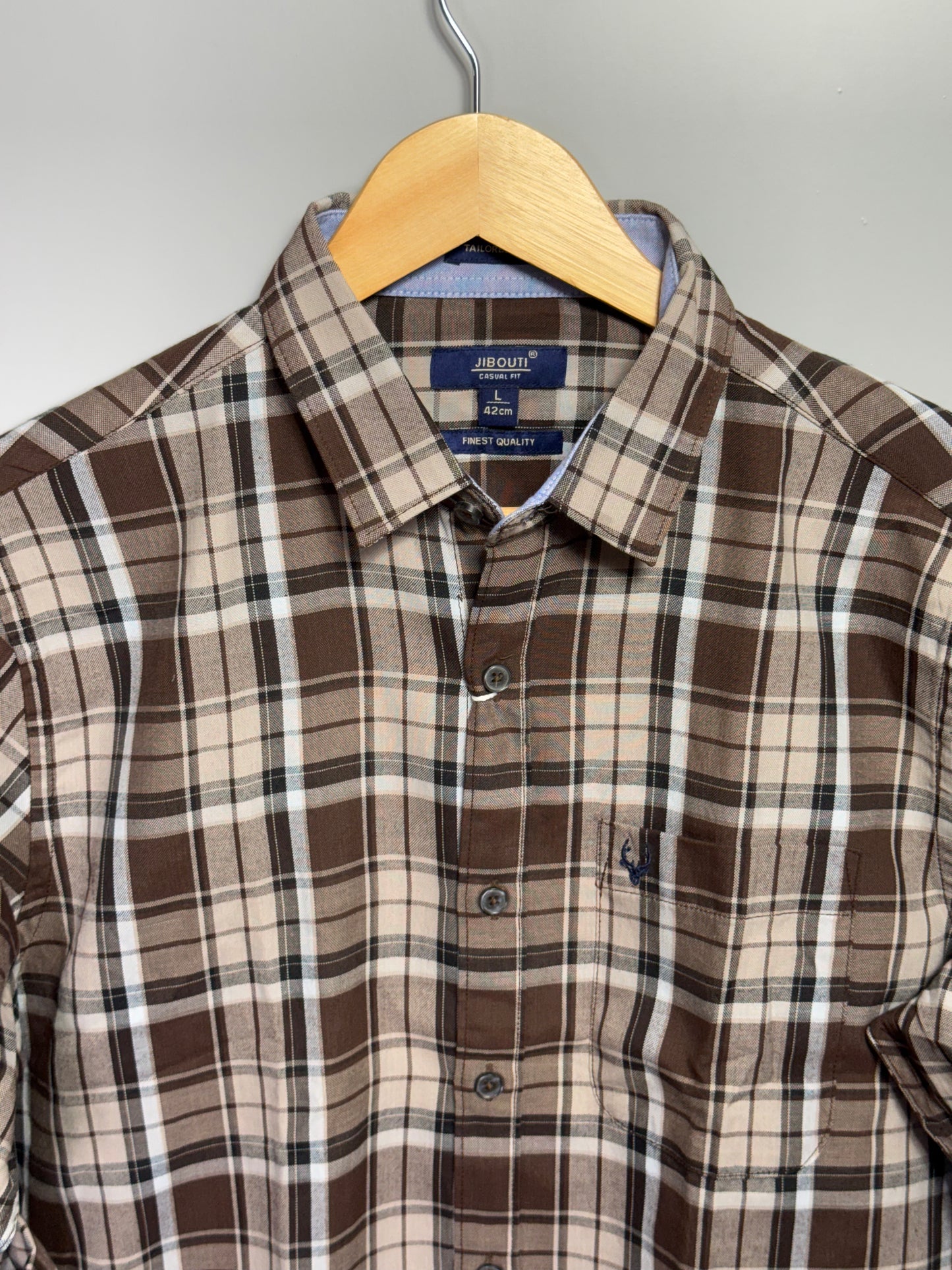 Men's Checked Full Sleeve Shirt