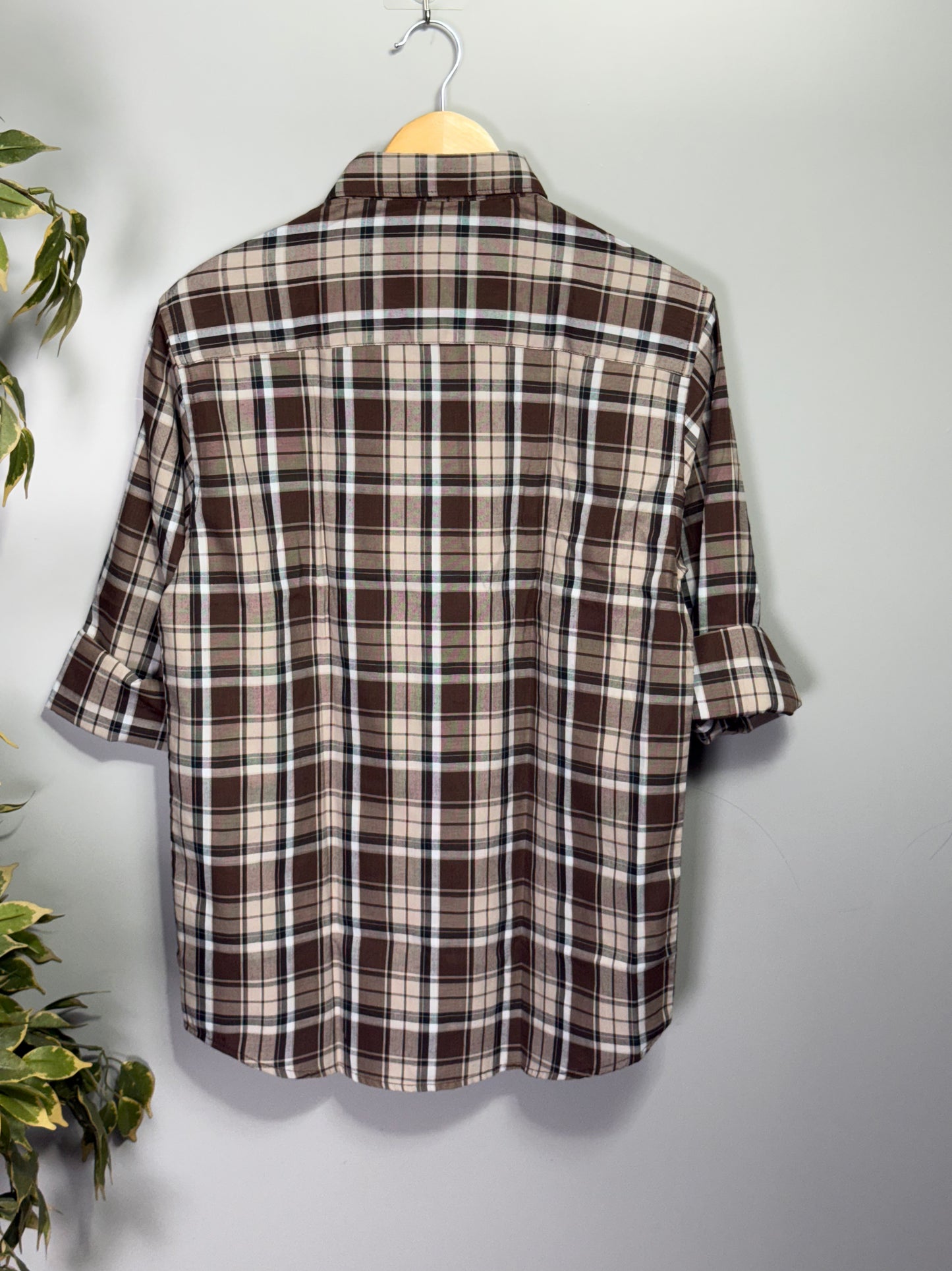 Men's Checked Full Sleeve Shirt