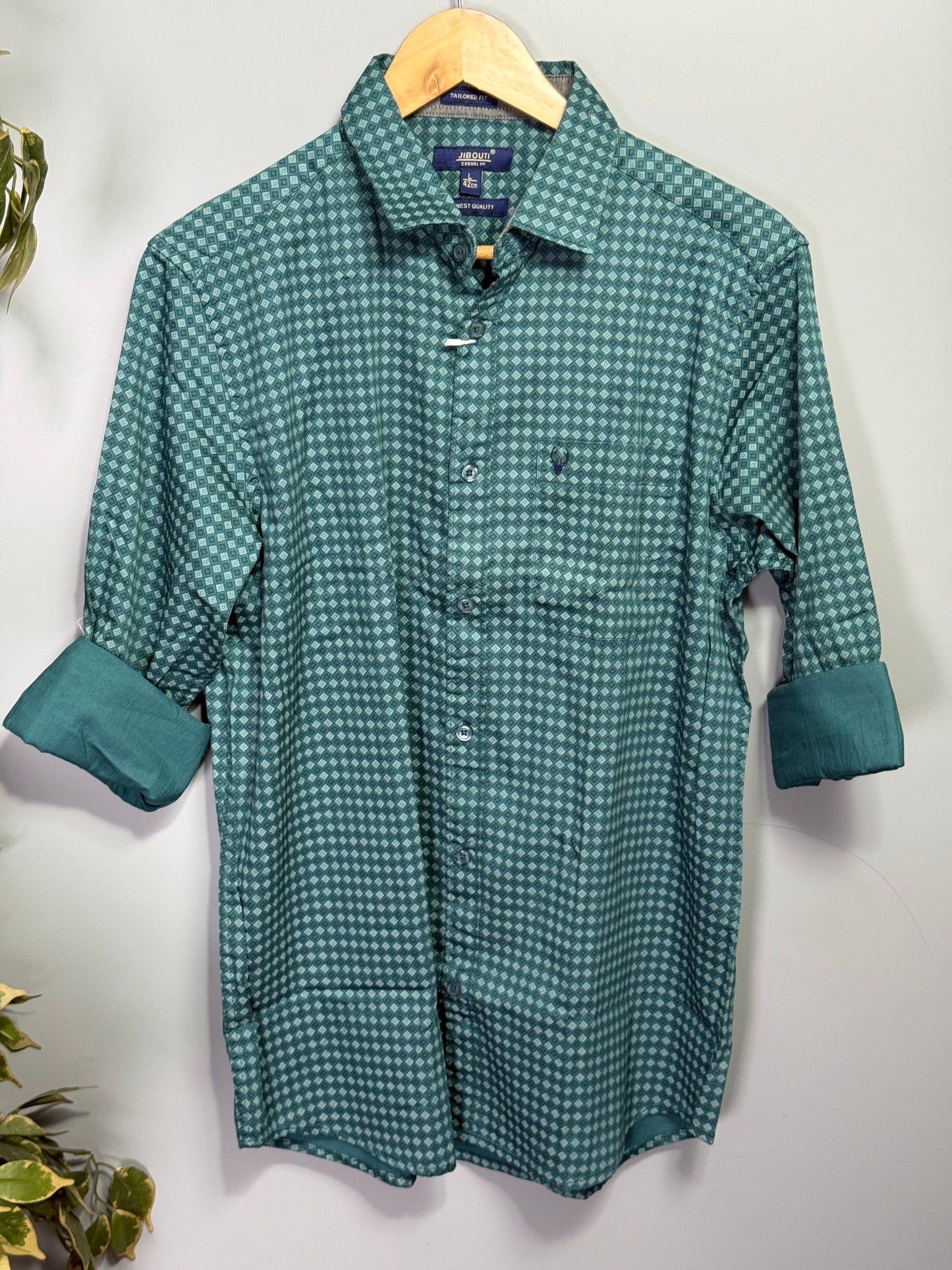 Men's Checked Full Sleeve Shirt