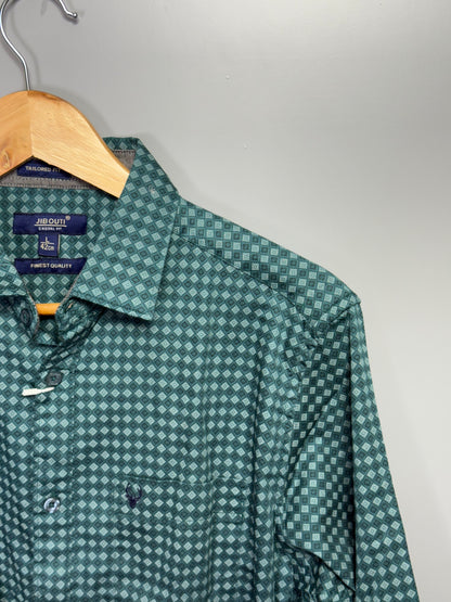 Men's Checked Full Sleeve Shirt