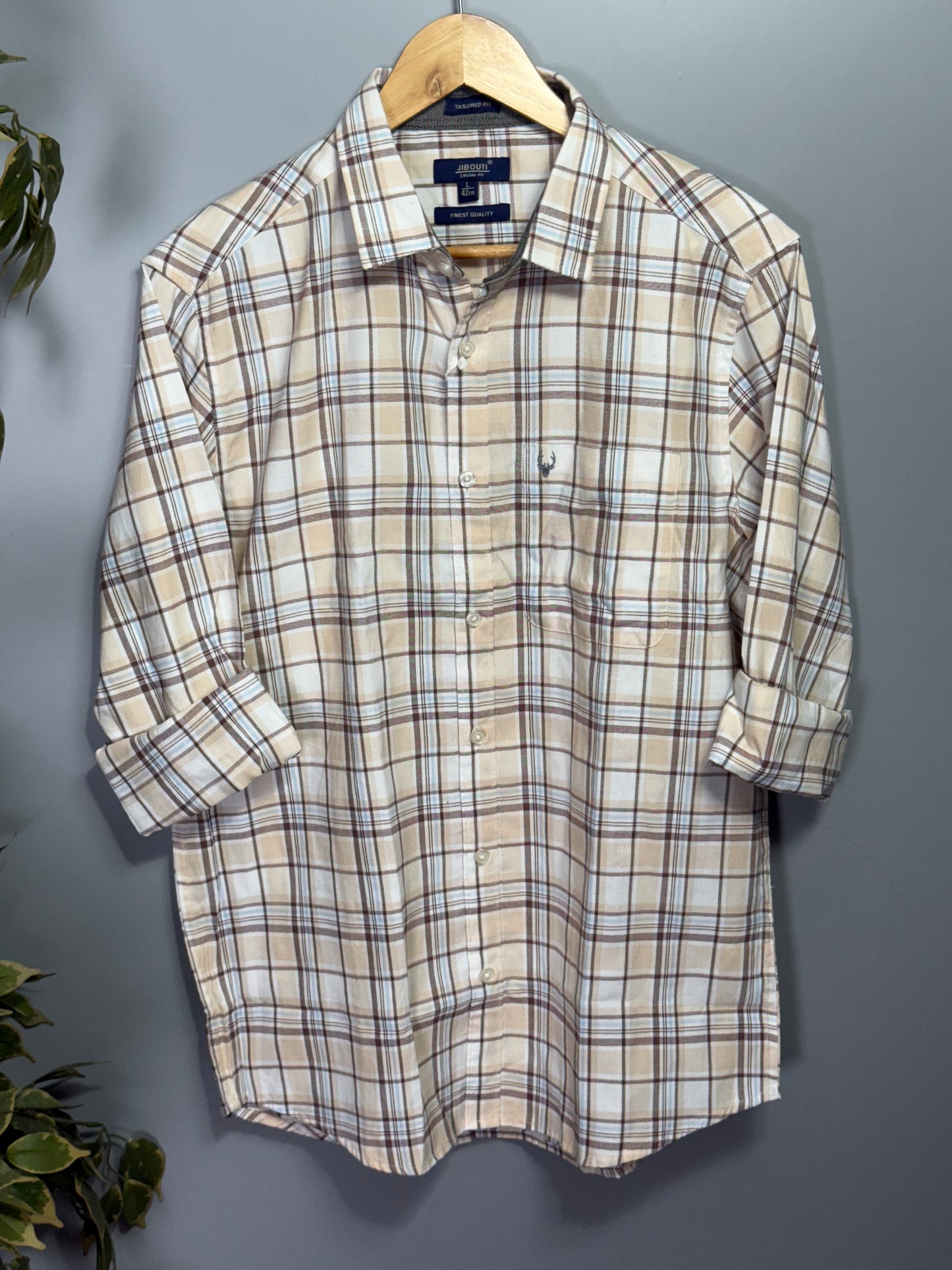 Men's Checked Full Sleeve Shirt