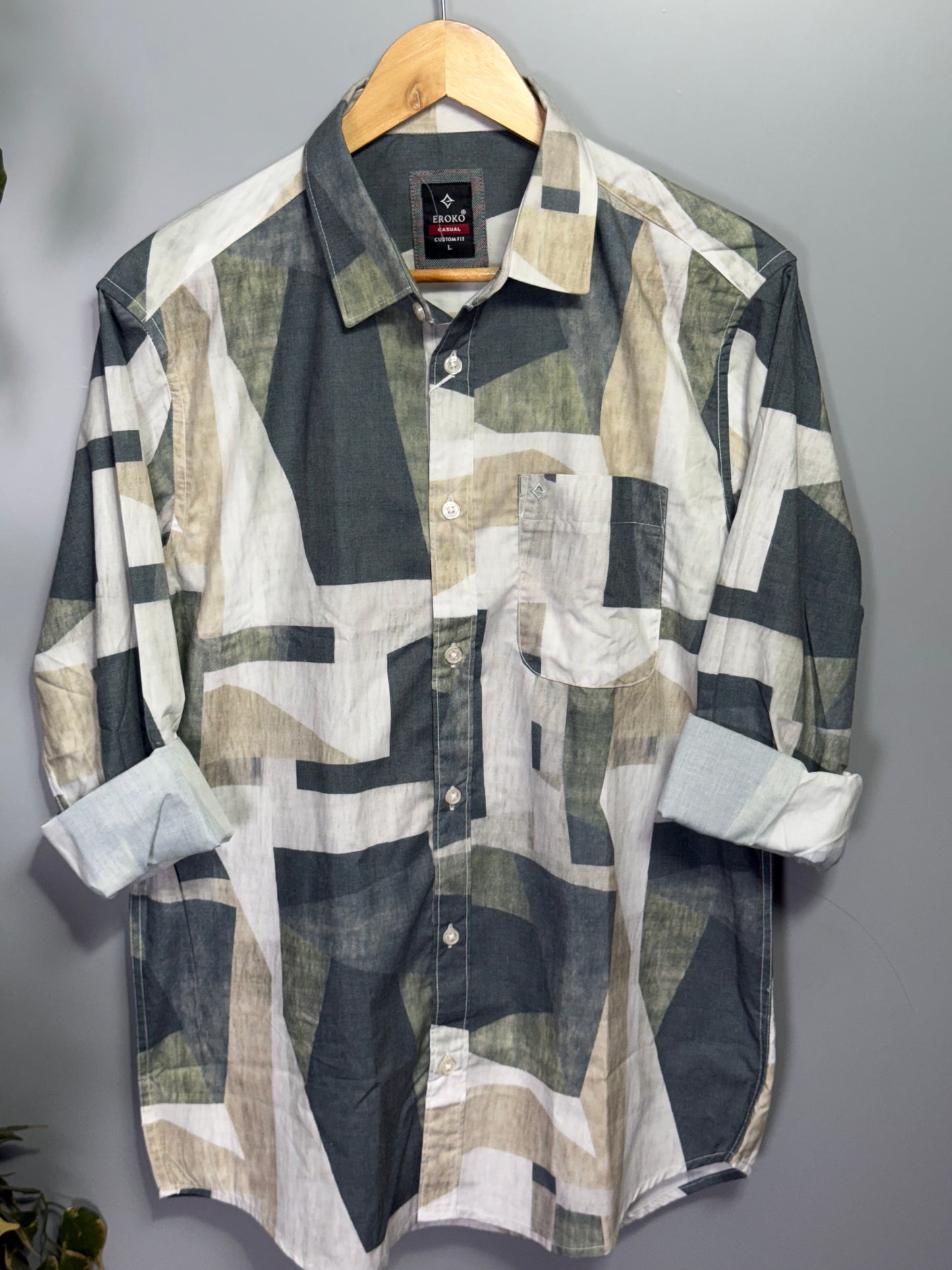 Men's Digitally Printed Full Sleeve Shirt