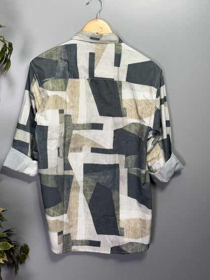 Men's Digitally Printed Full Sleeve Shirt