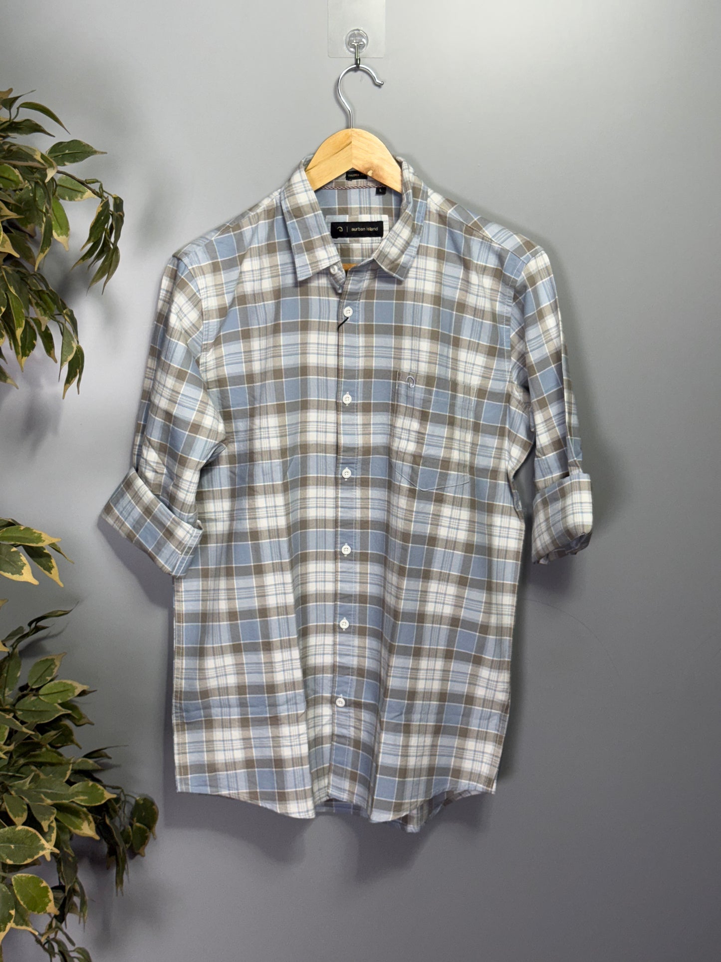 Men's Checked Full Sleeve Shirt