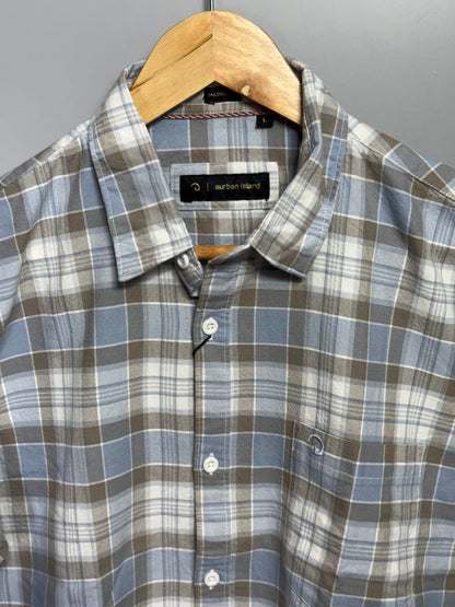 Men's Checked Full Sleeve Shirt