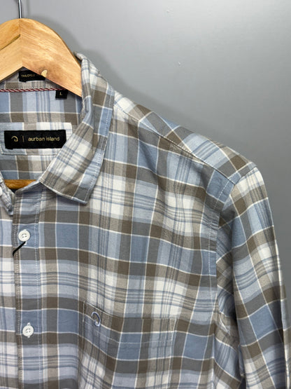 Men's Checked Full Sleeve Shirt