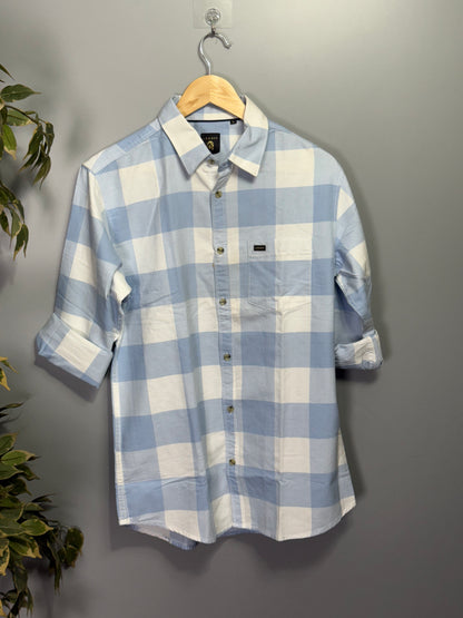 Men's Checked Full Sleeve Shirt