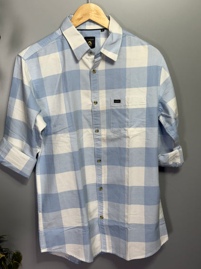 Men's Checked Full Sleeve Shirt