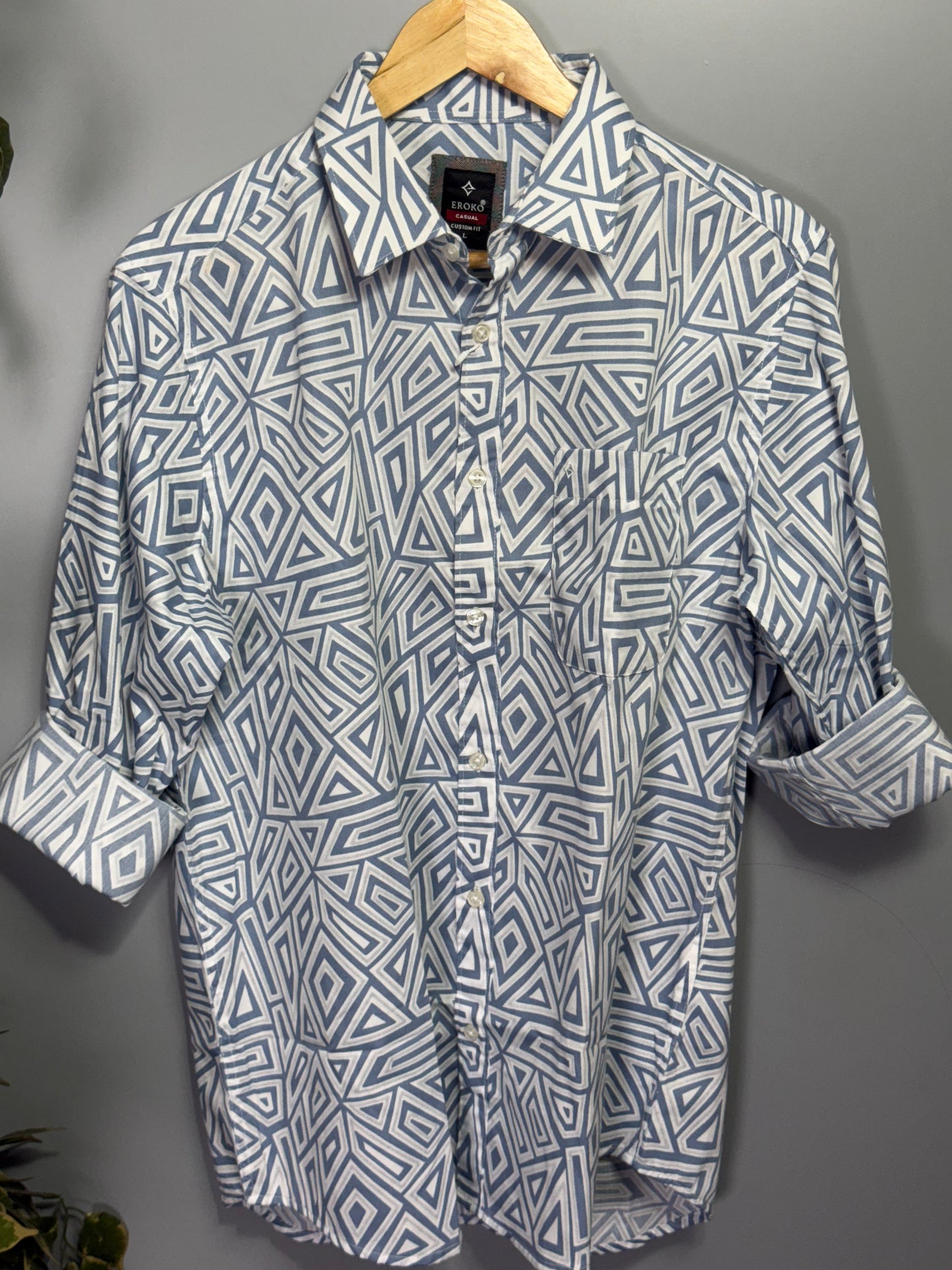 Men's Printed Full Sleeve Shirt