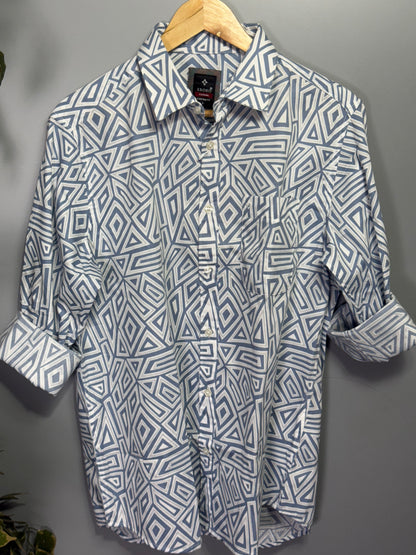 Men's Printed Full Sleeve Shirt