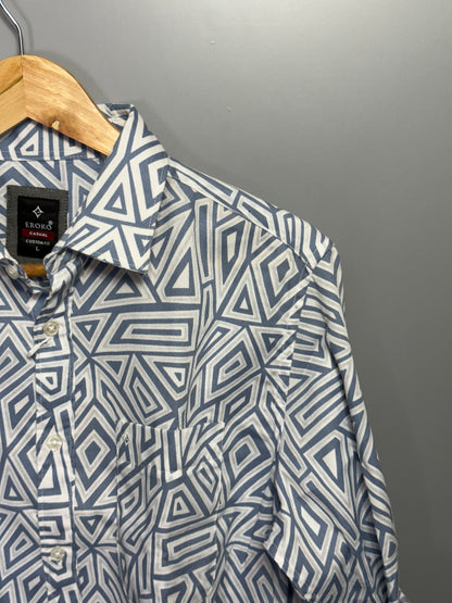 Men's Printed Full Sleeve Shirt