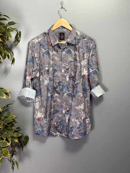 Men's Digitally Printed Full Sleeve Shirt