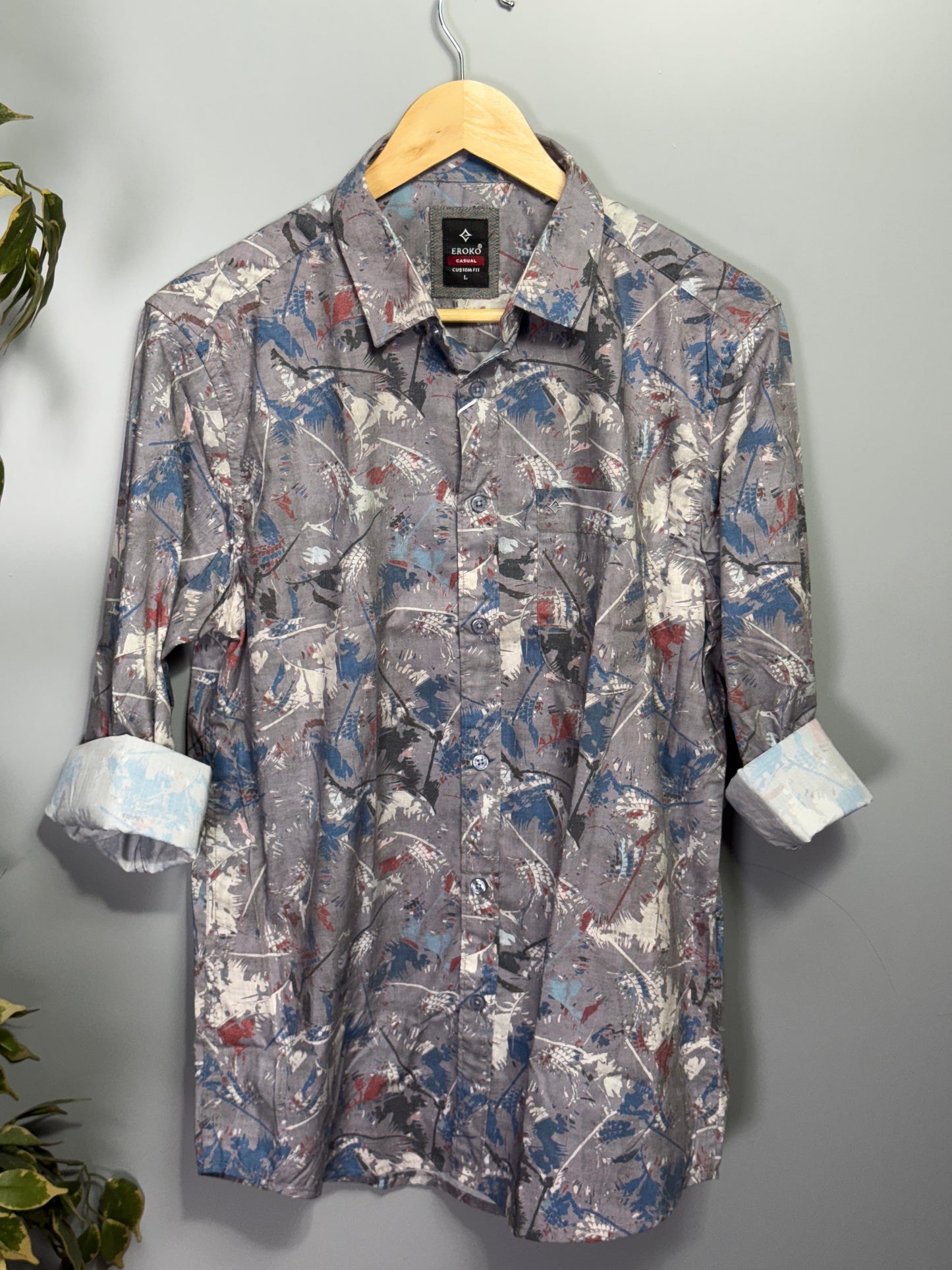 Men's Digitally Printed Full Sleeve Shirt