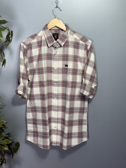 Men's Checked Full Sleeve Shirt