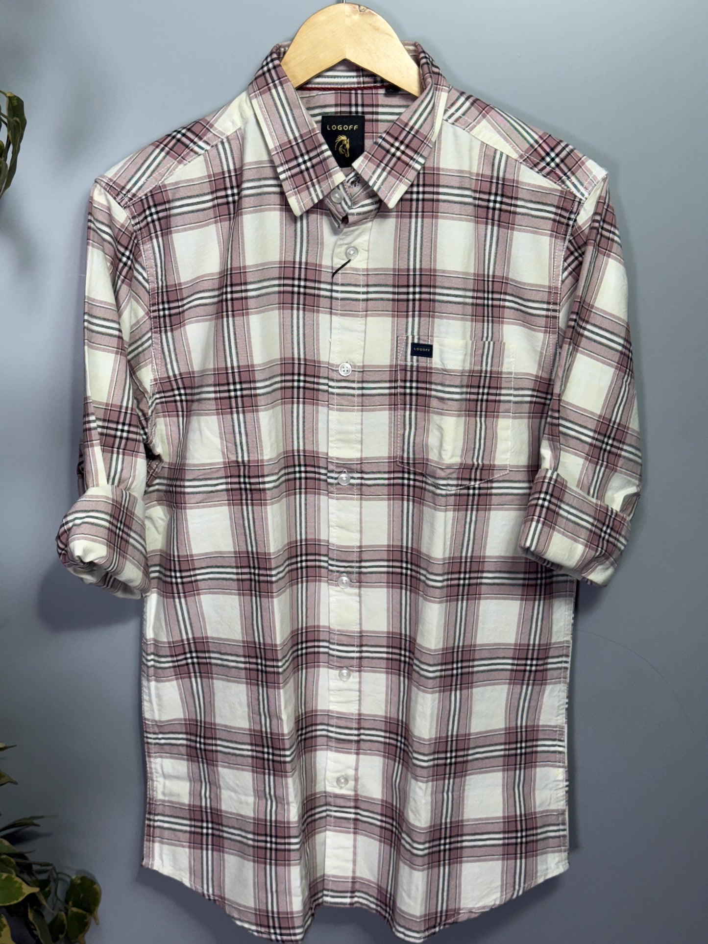 Men's Checked Full Sleeve Shirt