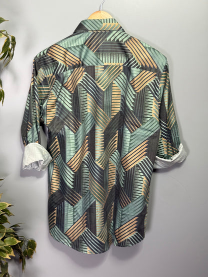 Men's Printed Full Sleeve Shirt