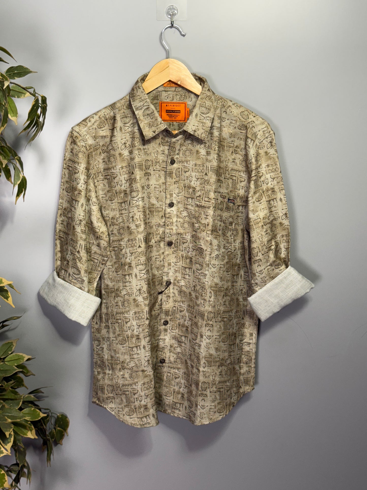 Men's Printed Full Sleeve Shirt