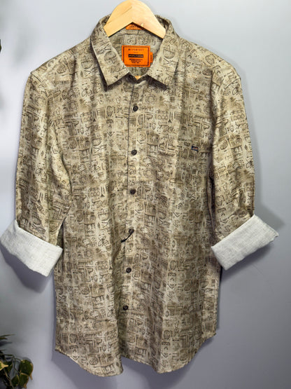 Men's Printed Full Sleeve Shirt