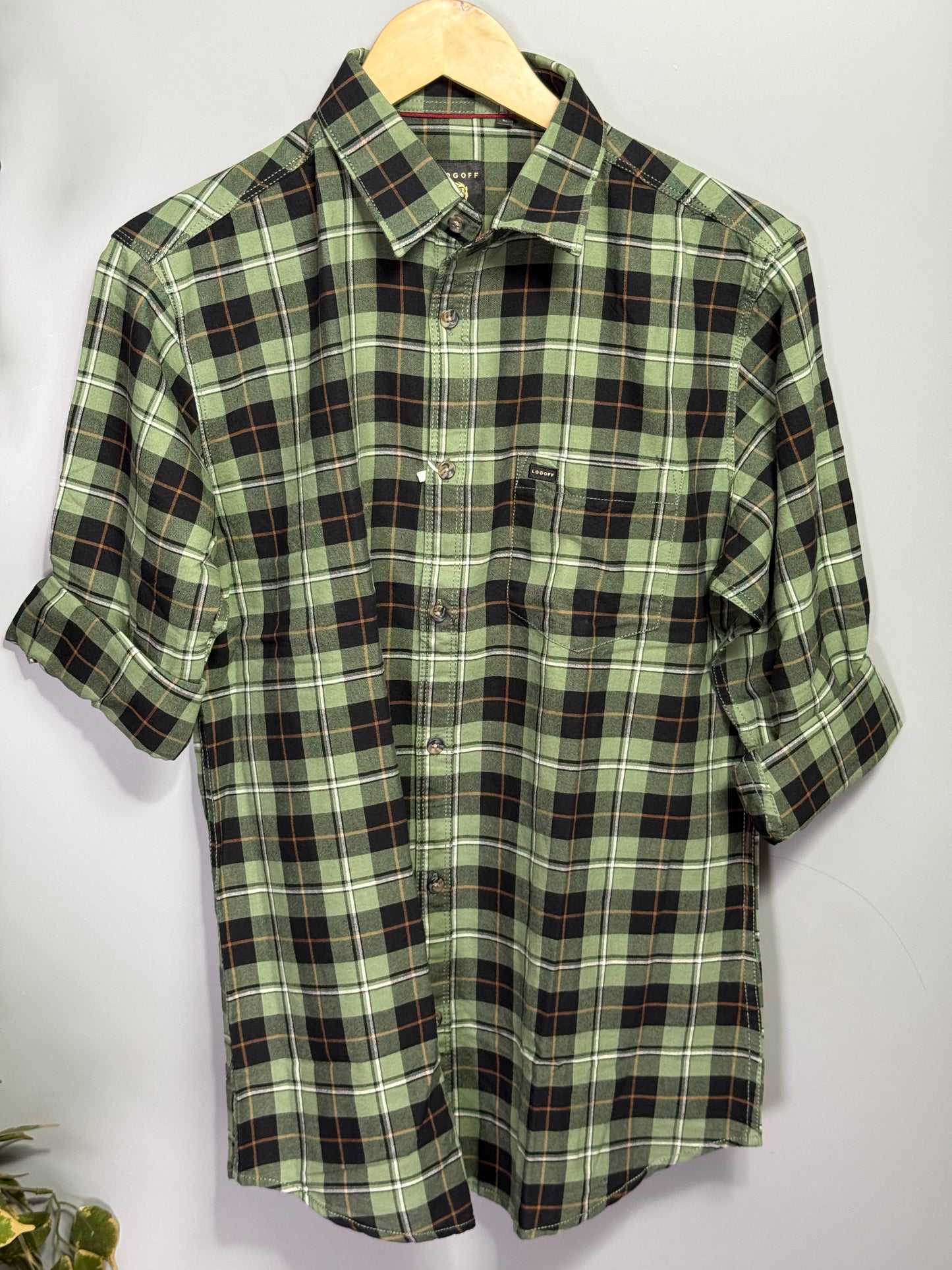 Men's Checked Full Sleeve Shirt