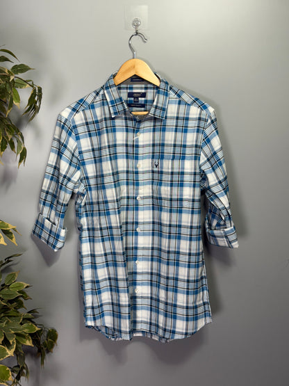 Men's Checked Full Sleeve Shirt