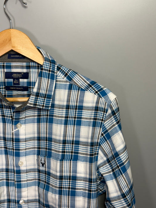 Men's Checked Full Sleeve Shirt