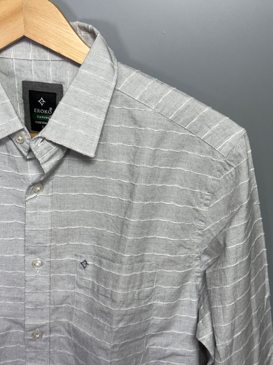 Men's Striped Full Sleeve Shirt