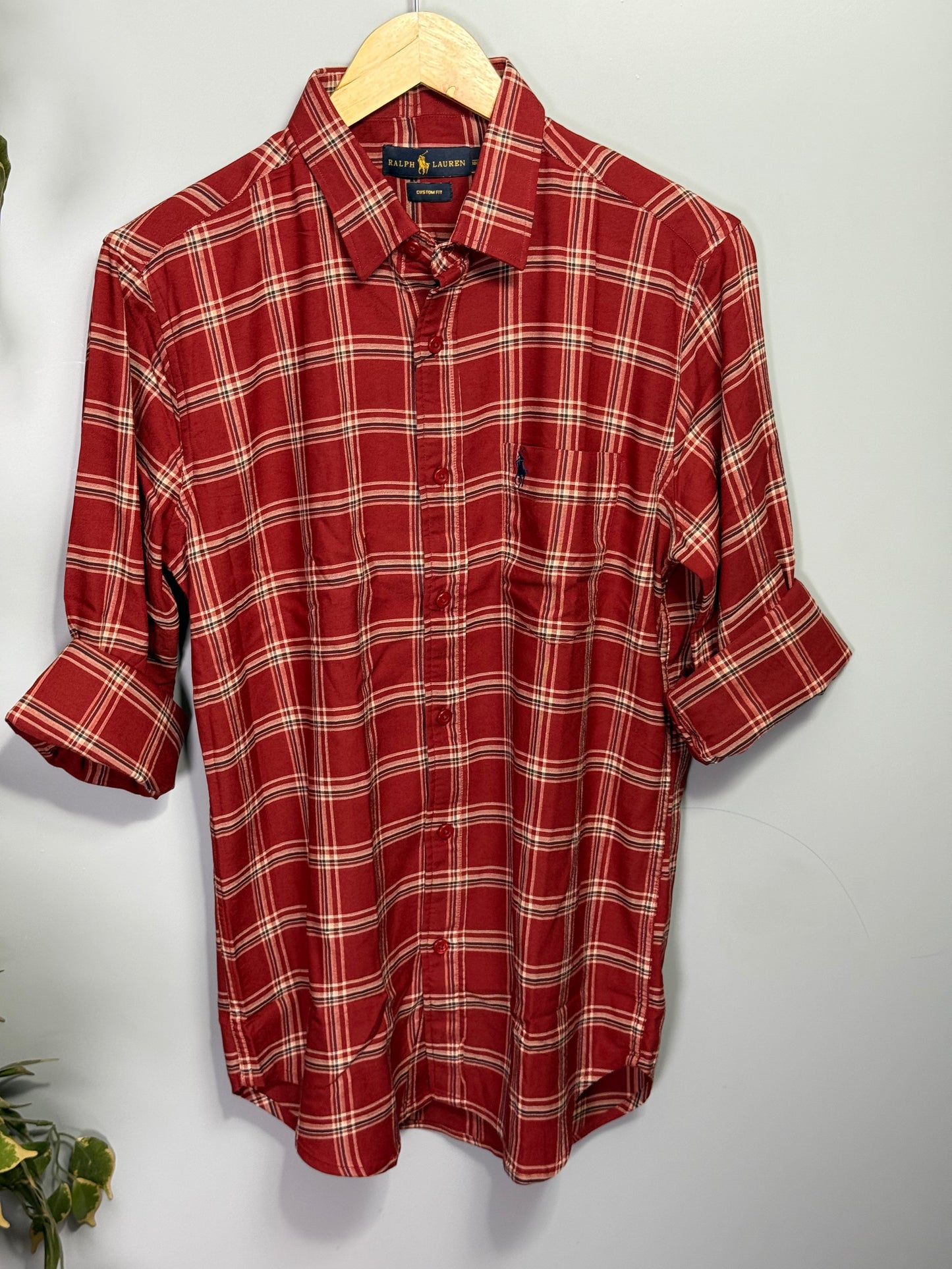 Men's Checked Full Sleeve Shirt