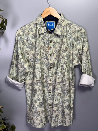 Men's Printed Full Sleeve Shirt