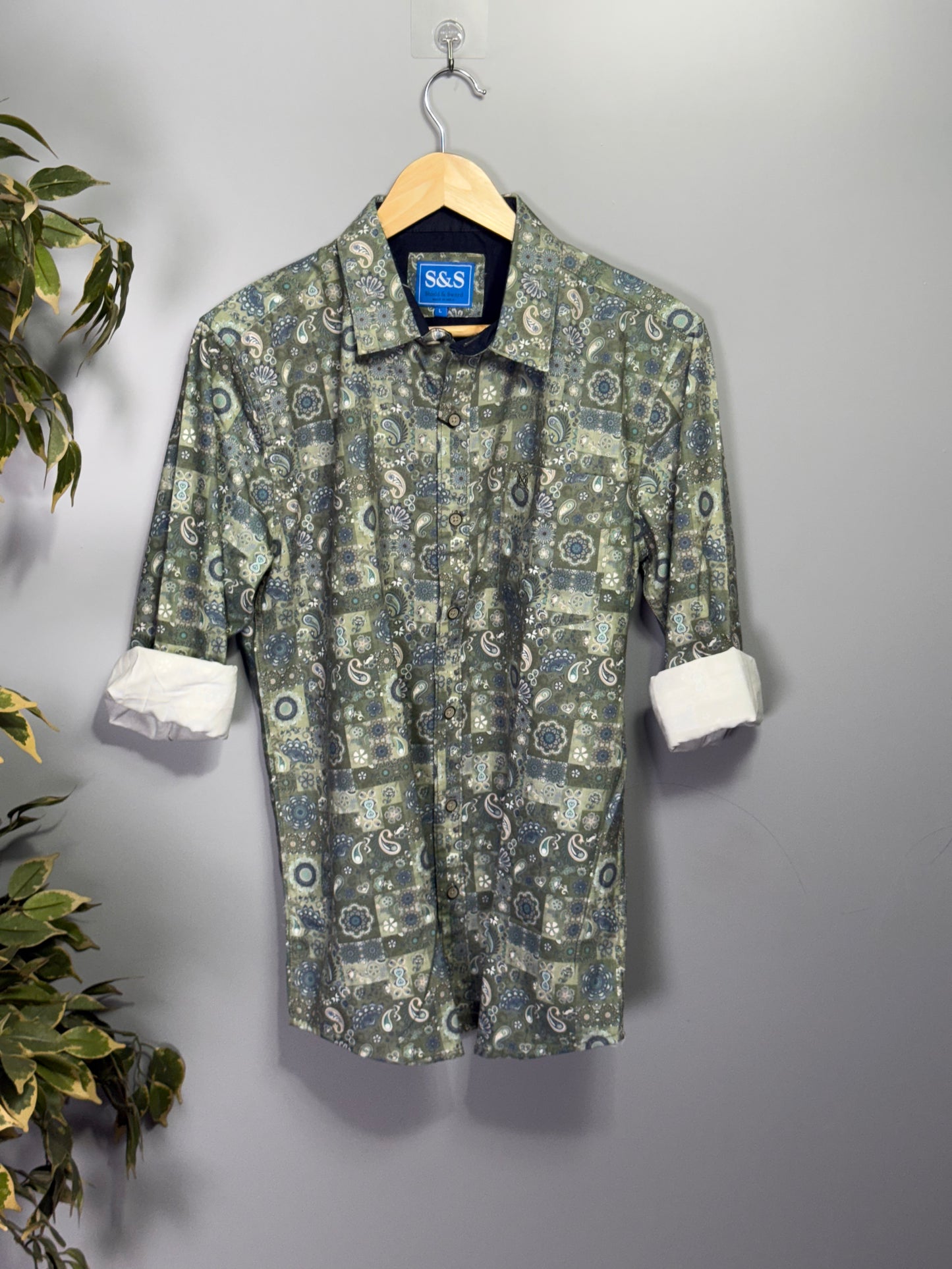 Men's Printed Full Sleeve Shirt