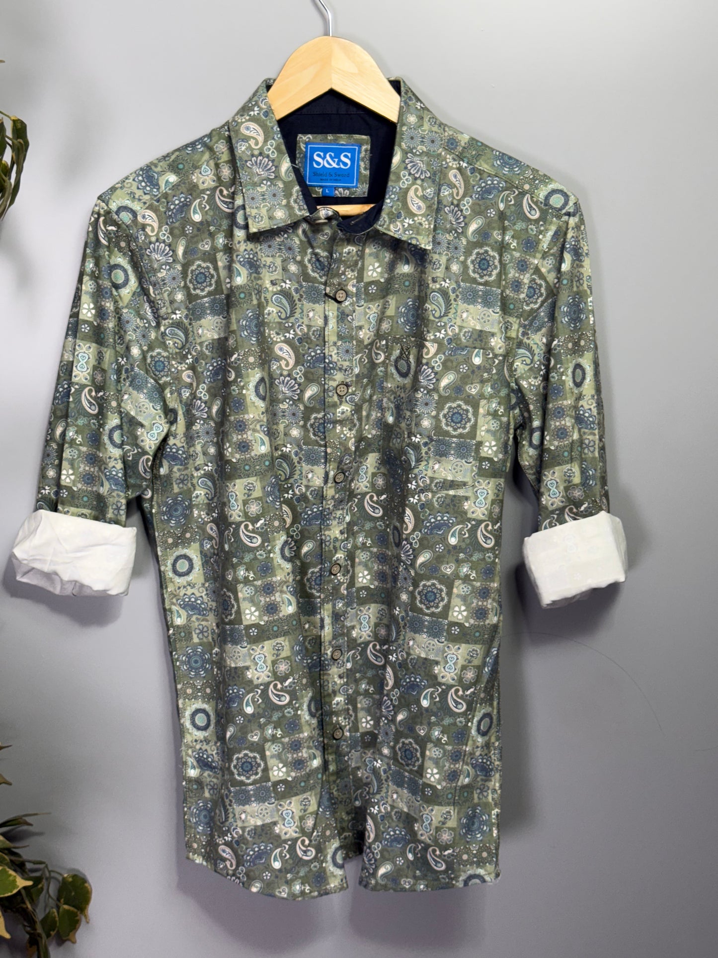 Men's Printed Full Sleeve Shirt