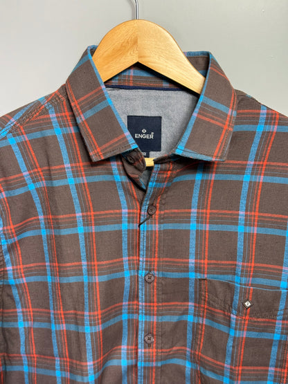 Men's Checked Full Sleeve Shirt