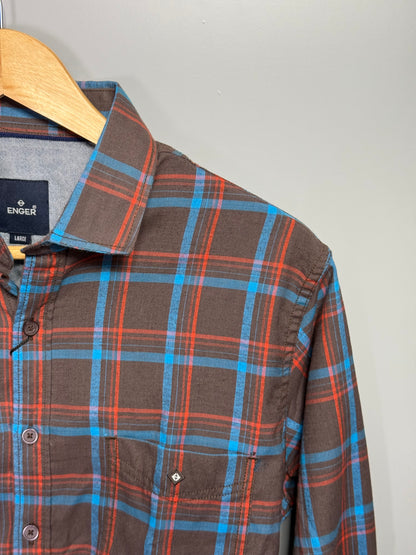 Men's Checked Full Sleeve Shirt