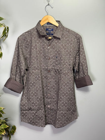 Men's Printed Full Sleeve Shirt