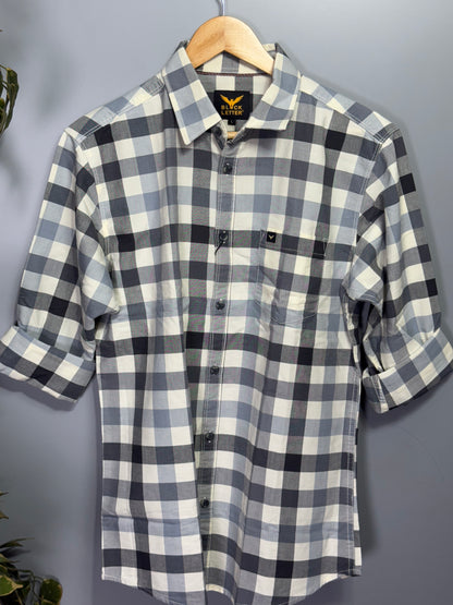 Men's Checked Full Sleeve Shirt