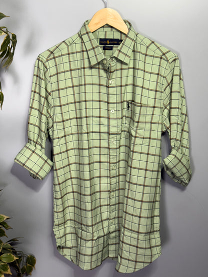 Men's Checked Full Sleeve Shirt