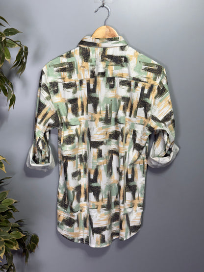 Men's Printed Full Sleeve Shirt