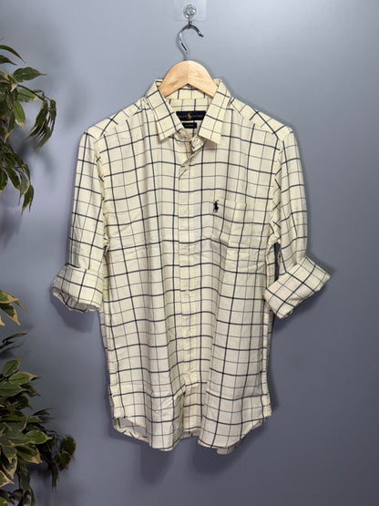 Men's Checked Full Sleeve Shirt