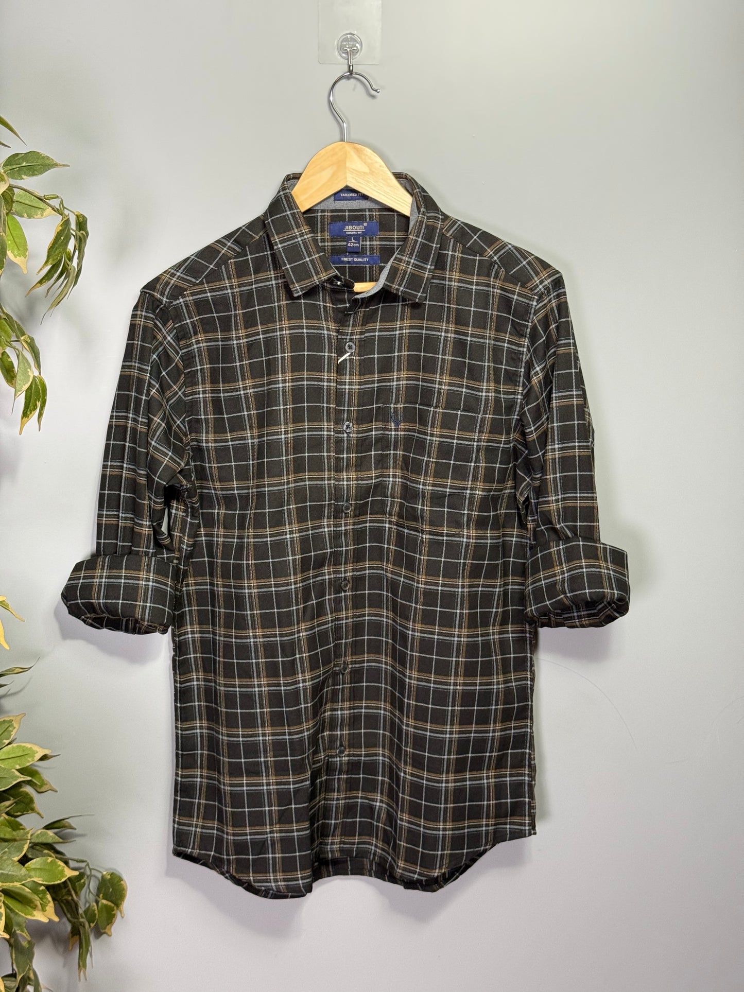 Men's Checked Full Sleeve Shirt