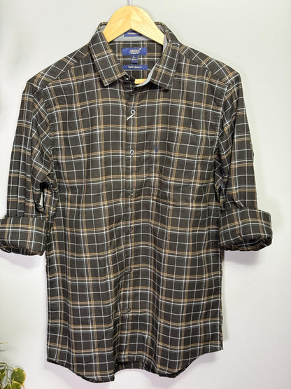 Men's Checked Full Sleeve Shirt