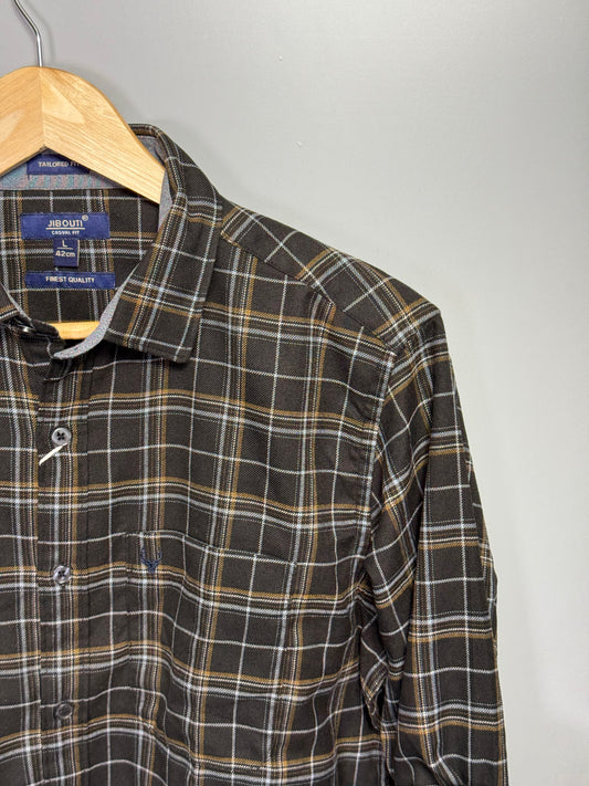 Men's Checked Full Sleeve Shirt