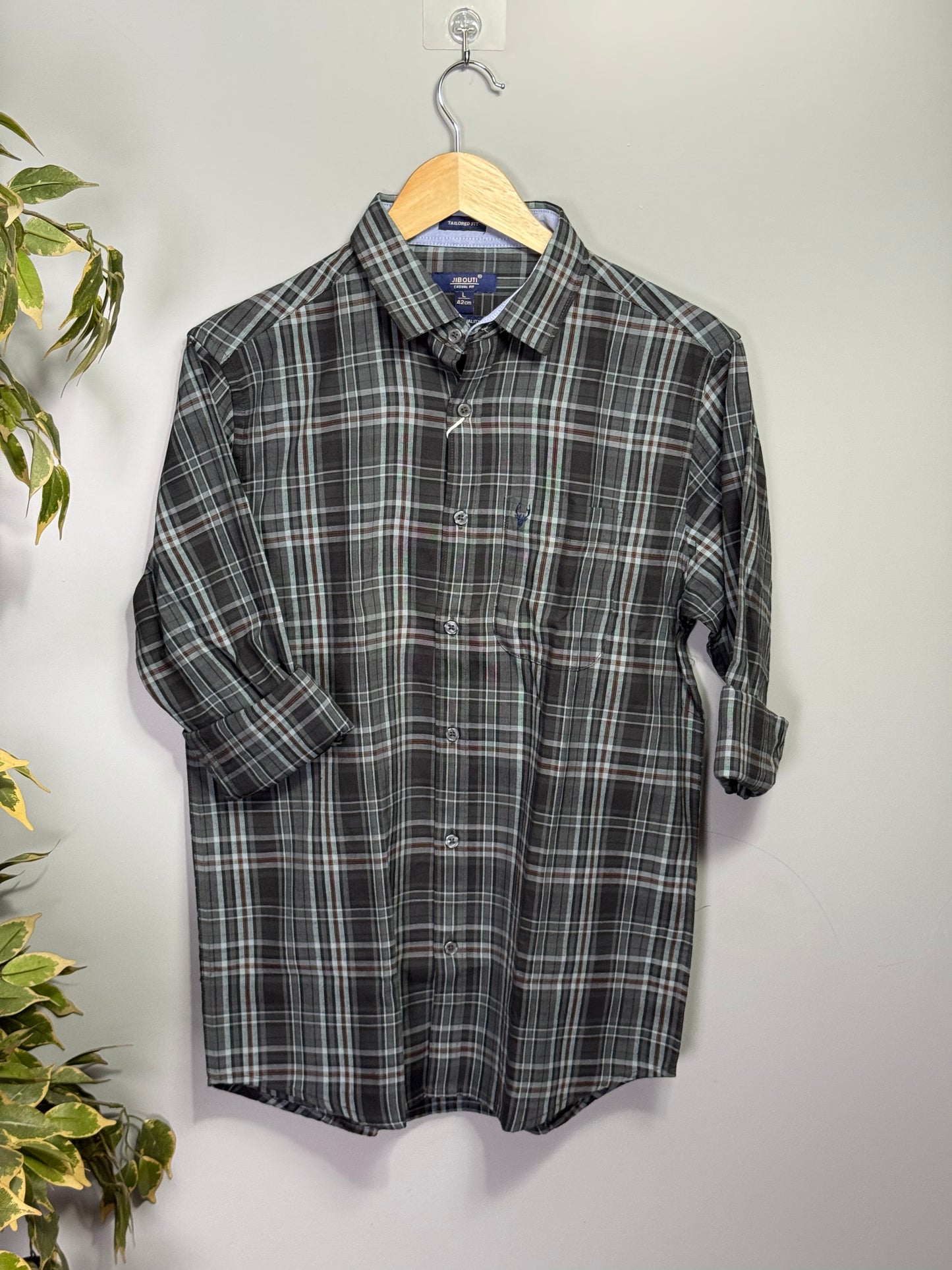 Men's Checked Full Sleeve Shirt