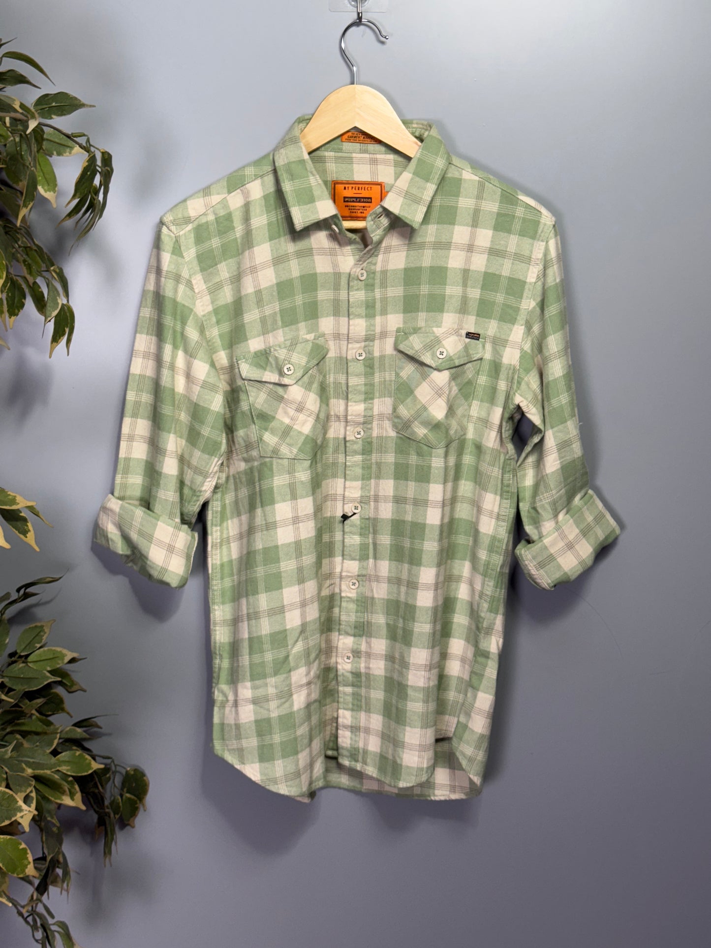 Men's Checked Full Sleeve Shirt