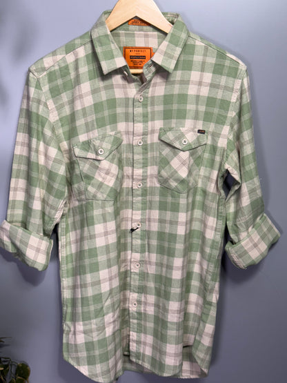 Men's Checked Full Sleeve Shirt