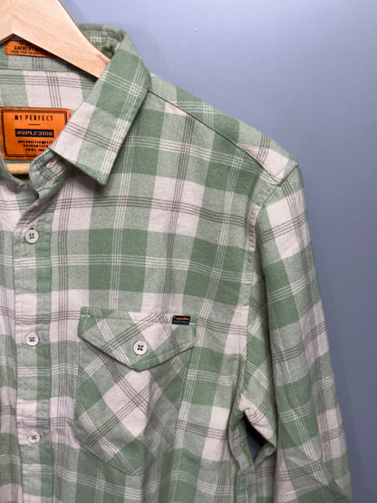 Men's Checked Full Sleeve Shirt