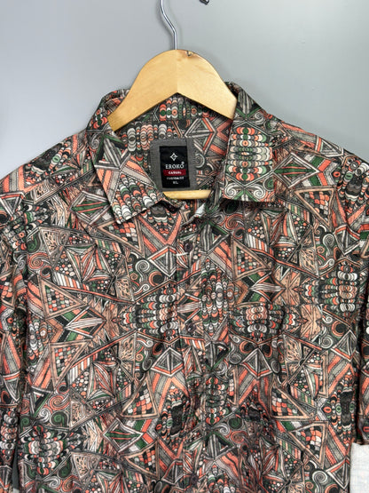 Men's Digital Printed Full Sleeve Shirt