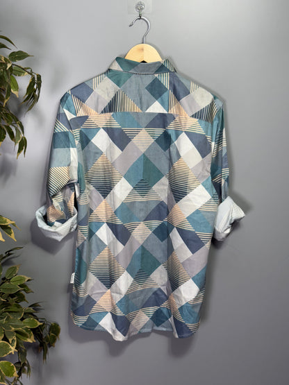 Men's Digital Printed Full Sleeve Shirt