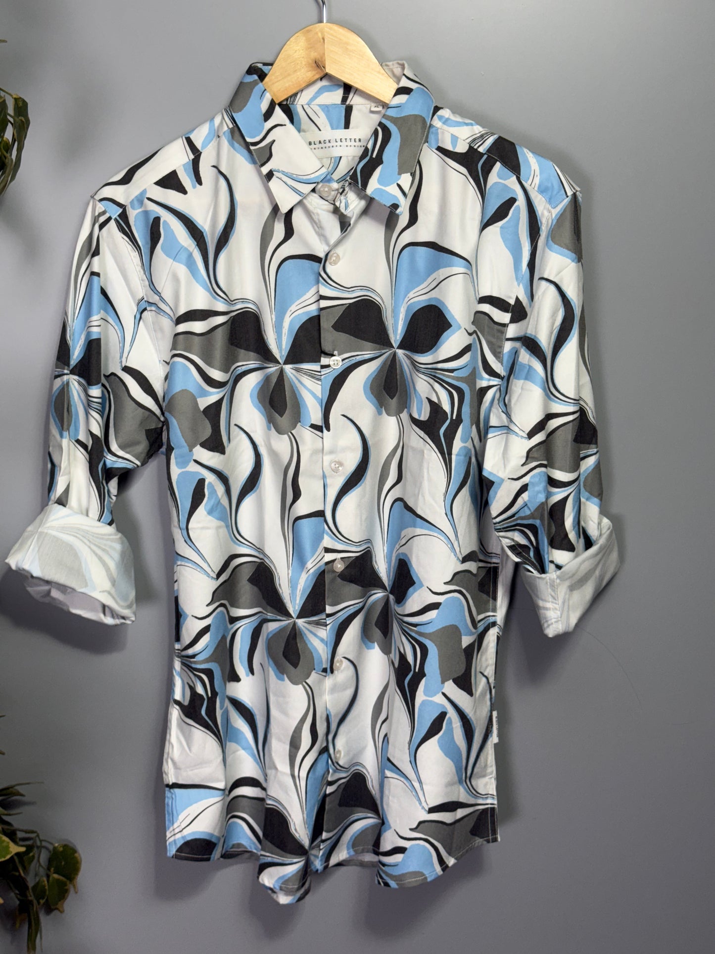 Men's Digital Printed Full Sleeve Shirt