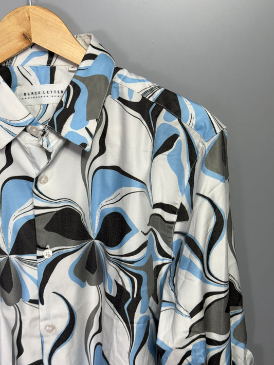 Men's Digital Printed Full Sleeve Shirt